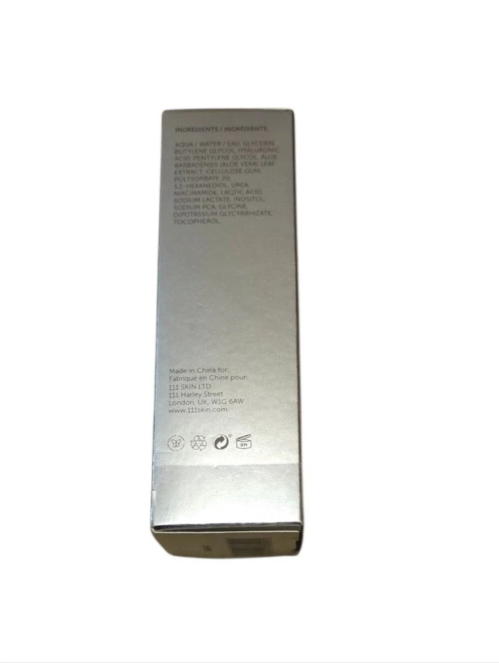111SKIN Hyaluronic Acid Aqua Booster Serum Hydrating Treatment 20ml